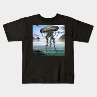 Monster Jellyfish Kids T-Shirt